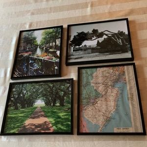 Set of 4 picture frames